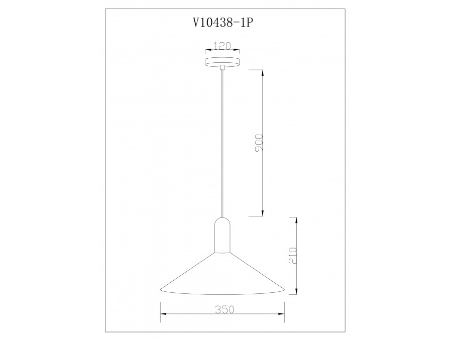 Светильник подвесной Moderli V11549-1P Forli