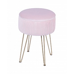 Пуф Астор светло-розовый