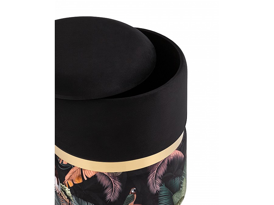 Пуф Кэрри с ящиком велюр Tropic