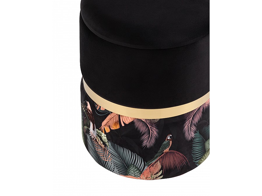 Пуф Кэрри с ящиком велюр Tropic