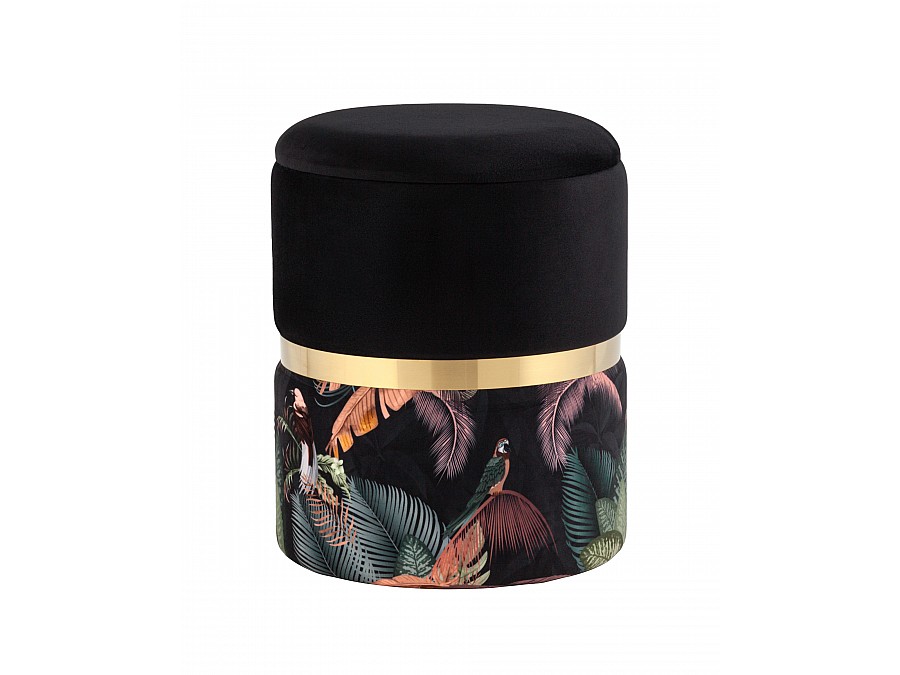 Пуф Кэрри с ящиком велюр Tropic