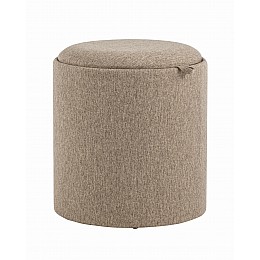 Пуф-столик с ящиком Хюгге S рогожка бежевый
