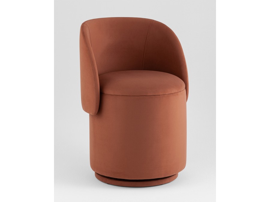 Пуф-трансформер Таунсвилл вращающийся с ящиком велюр терра