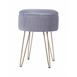 Пуф Астор серый