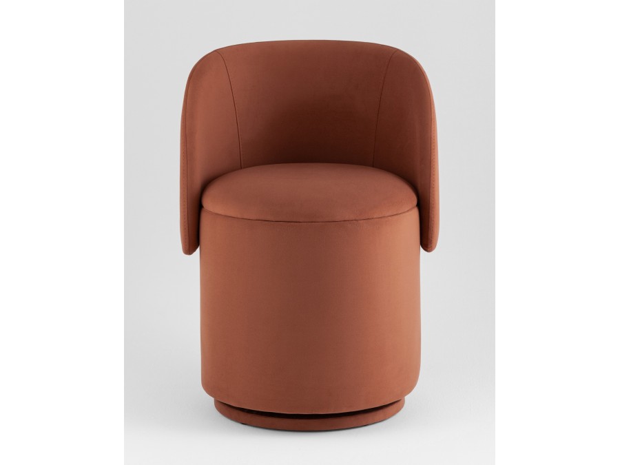 Пуф-трансформер Таунсвилл вращающийся с ящиком велюр терра