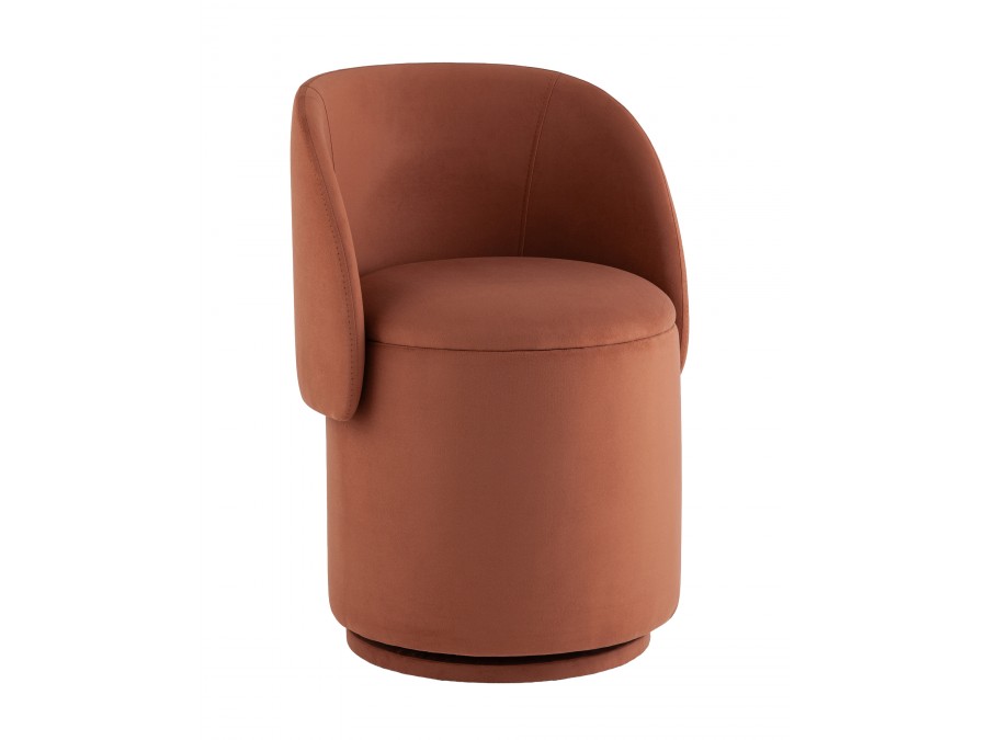 Пуф-трансформер Таунсвилл вращающийся с ящиком велюр терра