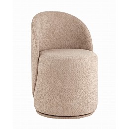 Пуф Loreen вращающийся букле капучино