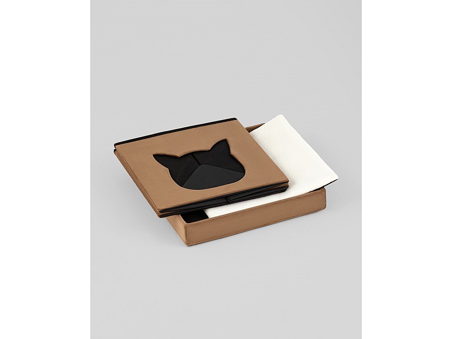 Пуф складной с ящиком Store Pet коричневый