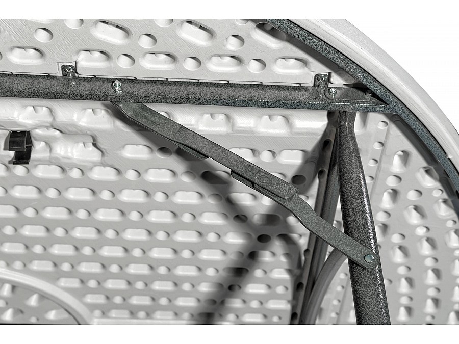 Стол круглый складной пластиковый Кейт 160