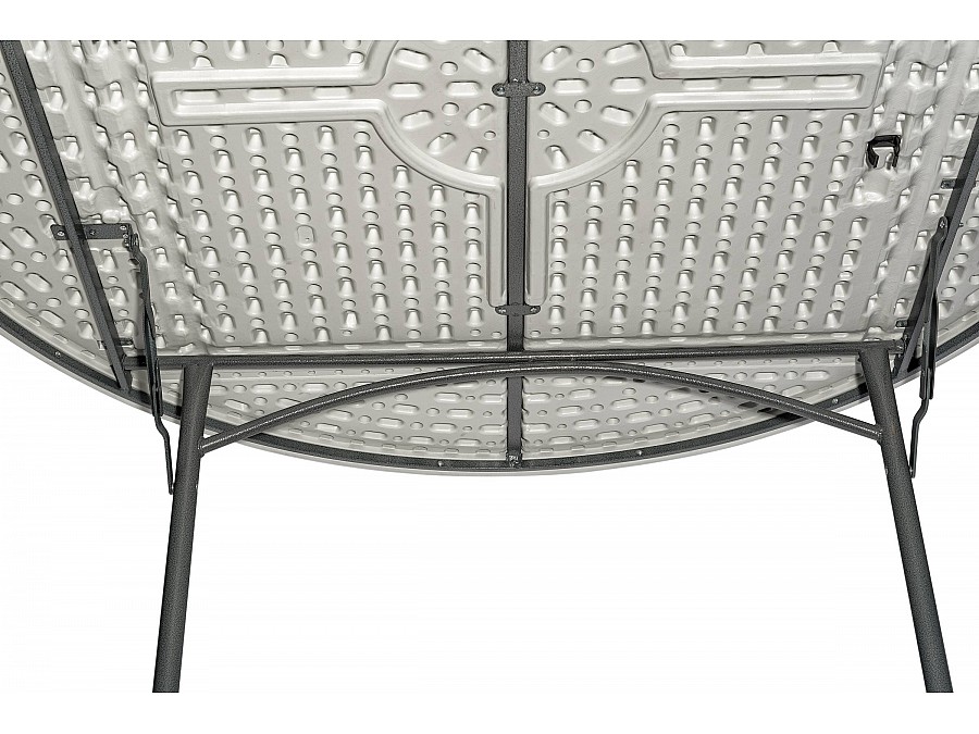 Стол круглый складной пластиковый Кейт 160