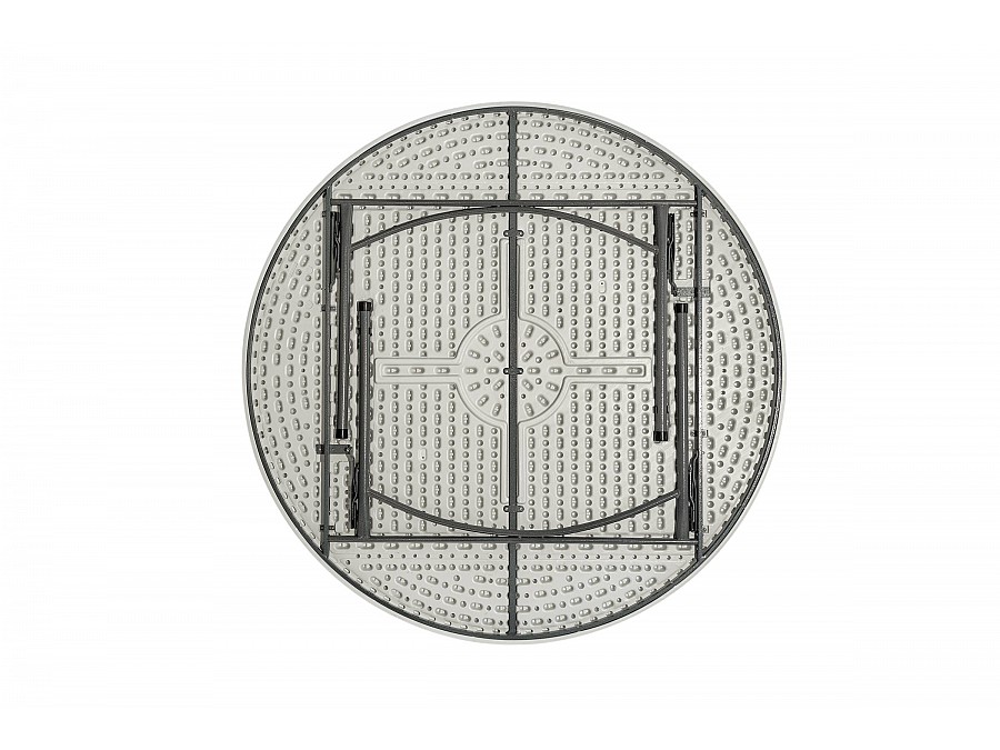 Стол круглый складной пластиковый Кейт 160