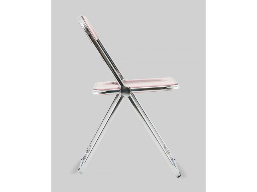 Стул Fold Pink складной розовый