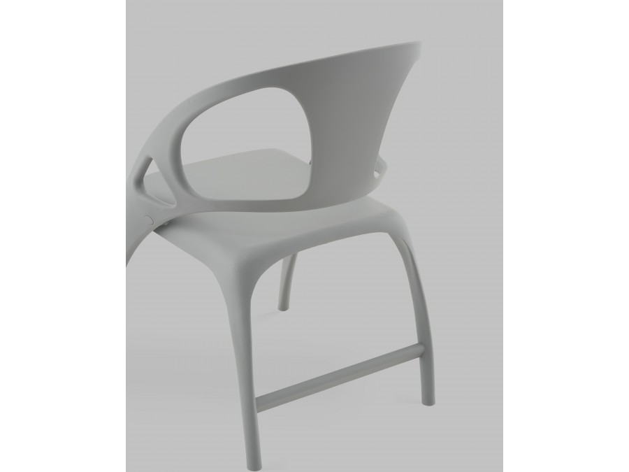 Стул складной Liara пластик серый