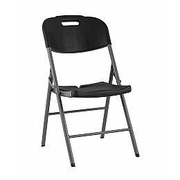 Стул складной банкетный черный
