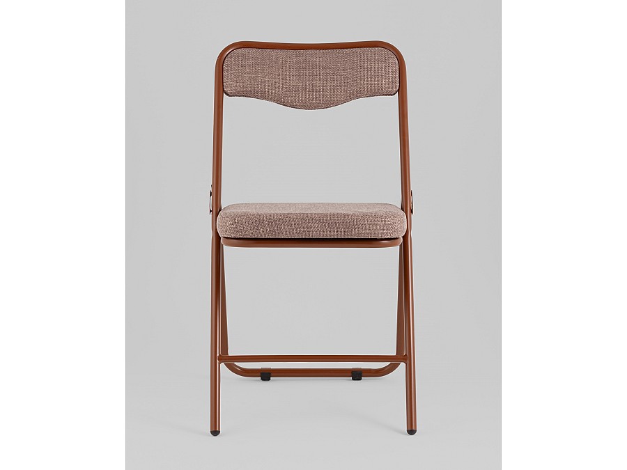 Стул складной Джонни рогожка капучино каркас капучино