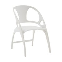 Стул складной Liara пластик белый