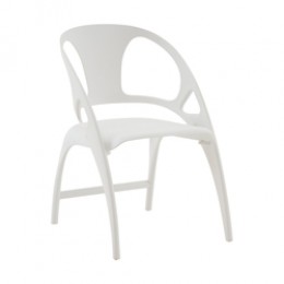 Стул складной Liara пластик белый