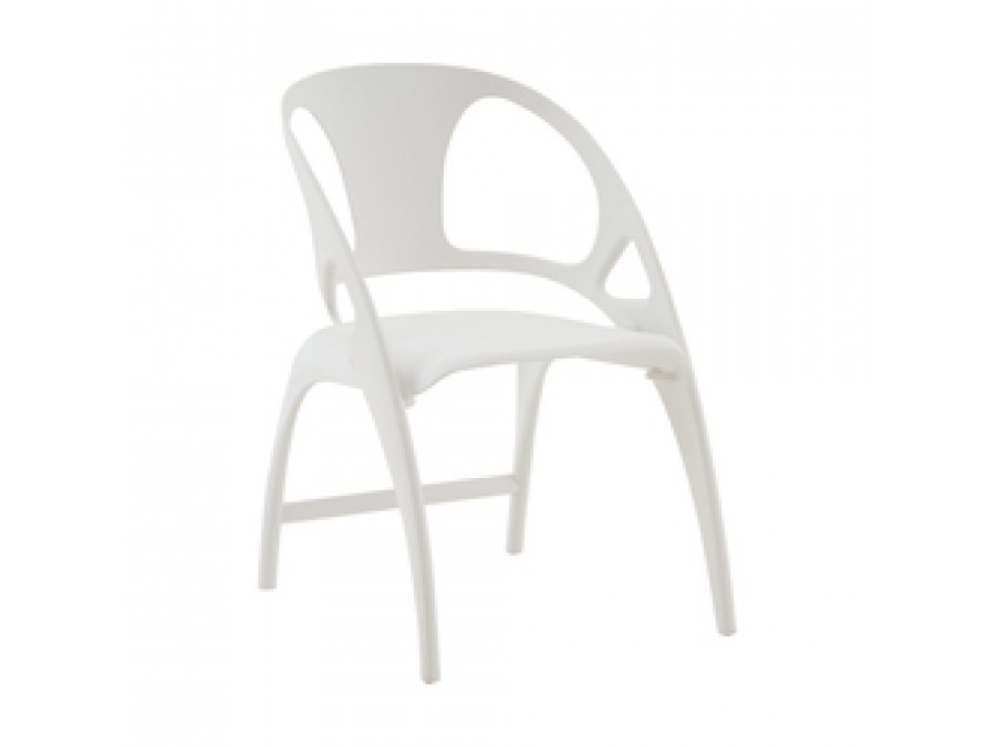 Стул складной Liara пластик белый
