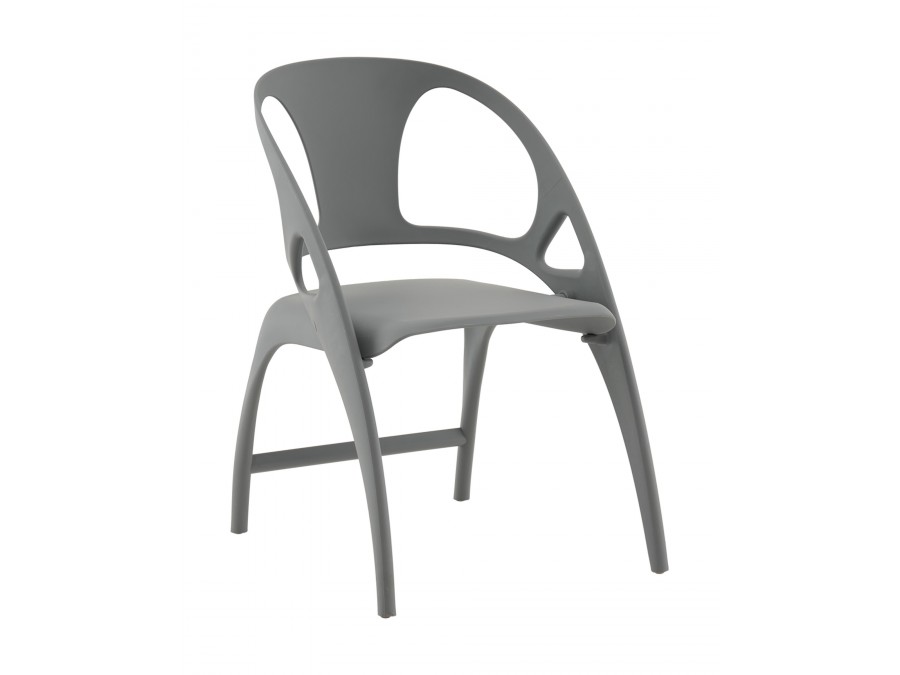 Стул складной Liara пластик серый