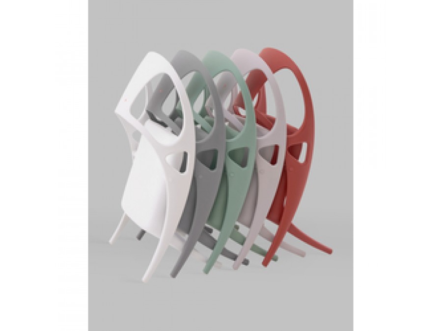 Стул складной Liara пластик нежно-зеленый