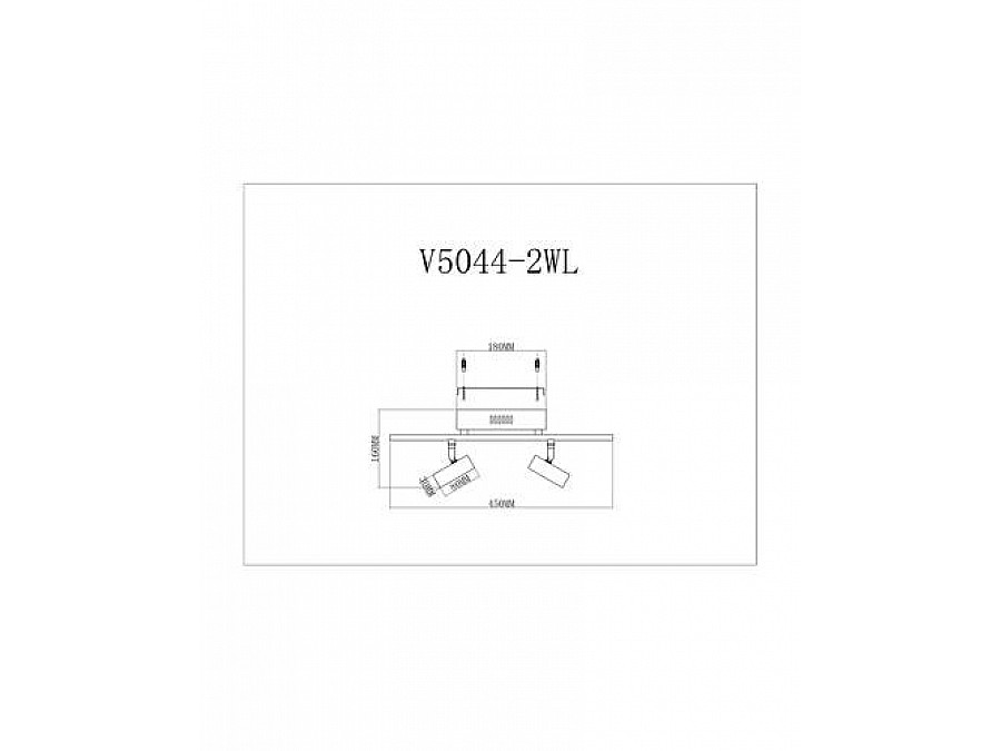 Светодиодный спот Moderli V5044-2WL Right