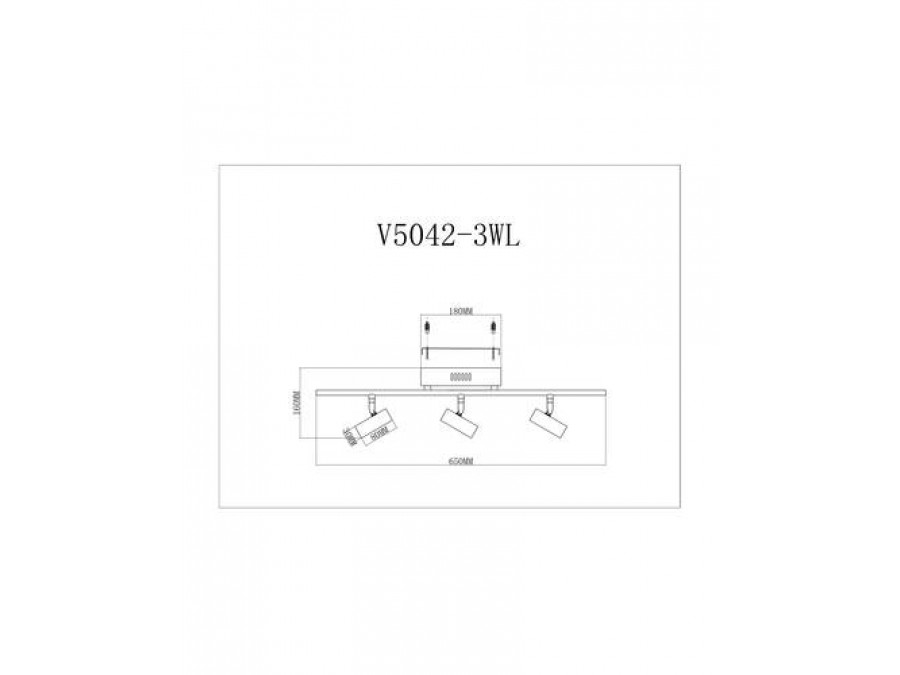 Светодиодный спот Moderli V5042-3WL Right