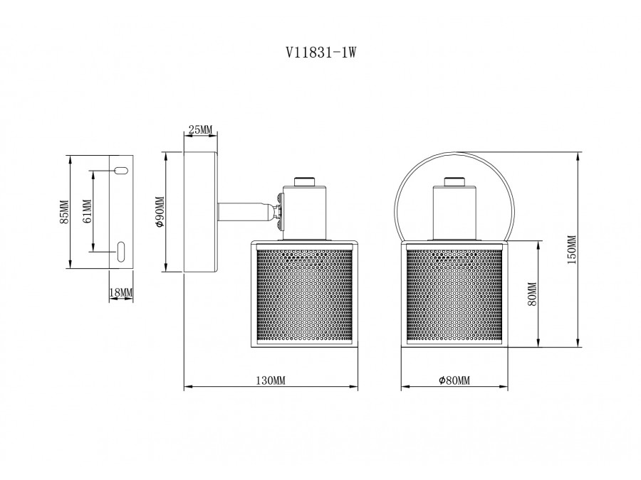 Спот Moderli V11831-1W Suspent