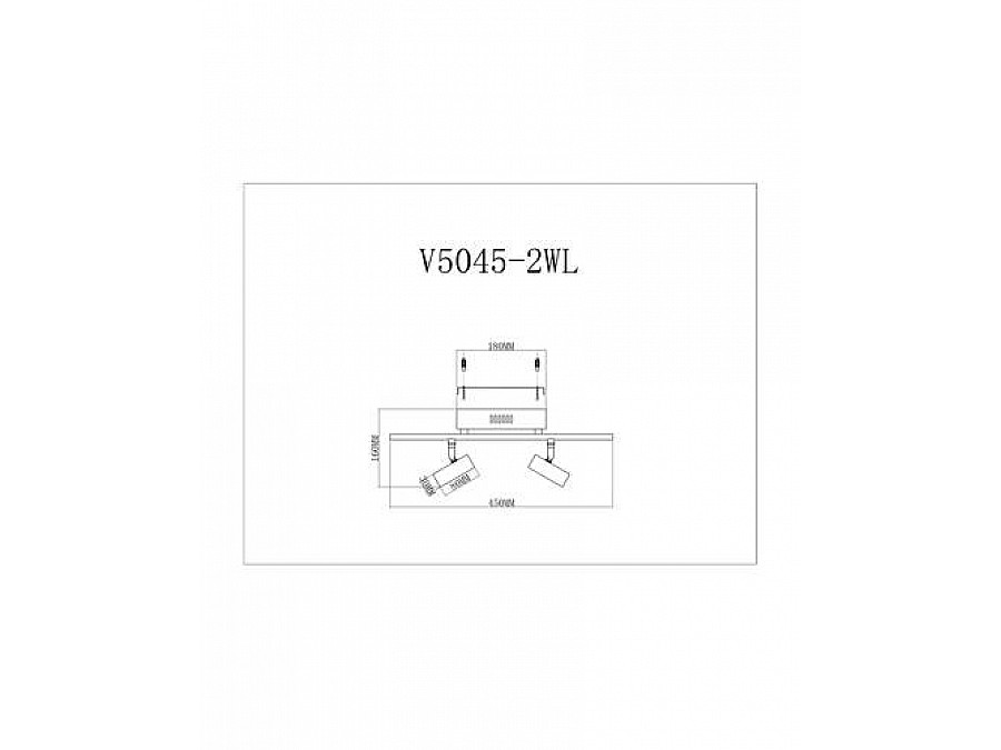 Светодиодный спот Moderli V5045-2WL Right