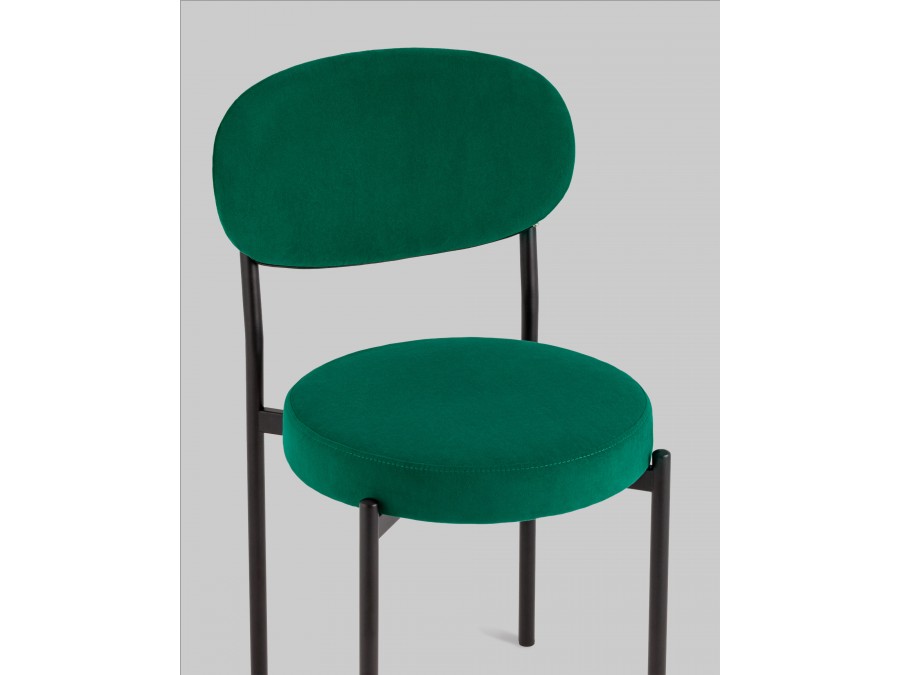 Стул Бриф DD велюр зелёный