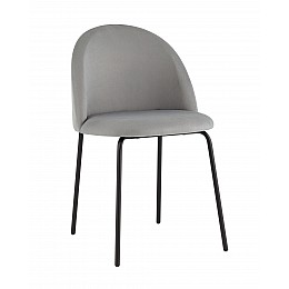 Стул Коди велюр серый