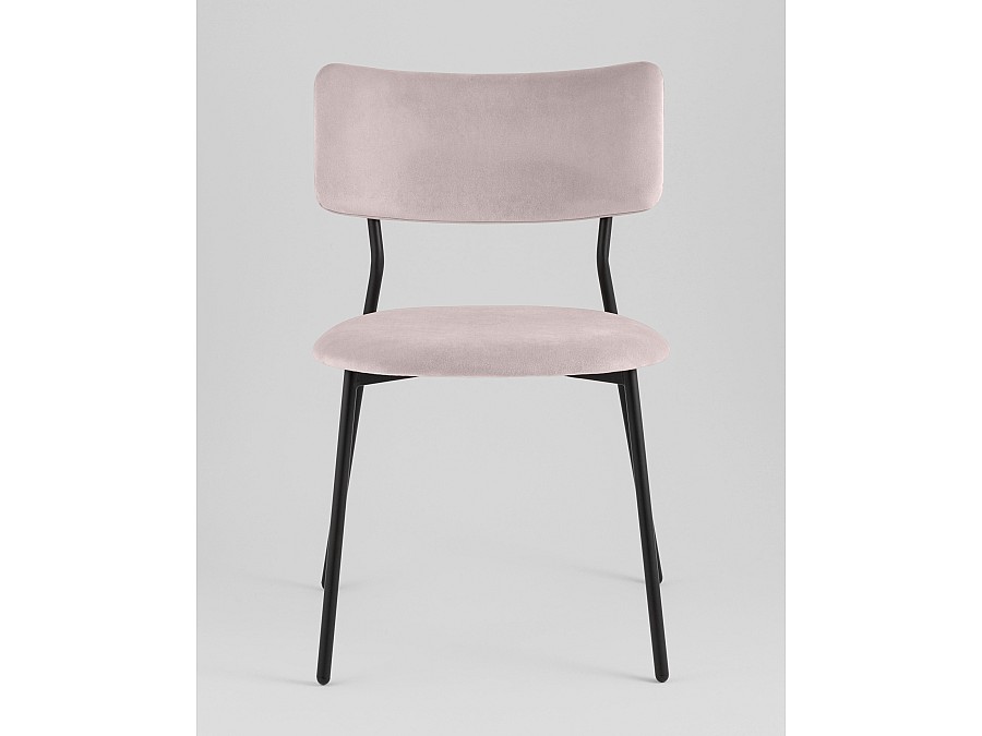 Стул Амелия велюр пыльно-сиреневый
