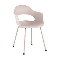 Стул Lady пластик нежно-розовый