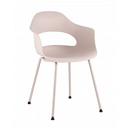 Стул Lady пластик нежно-розовый