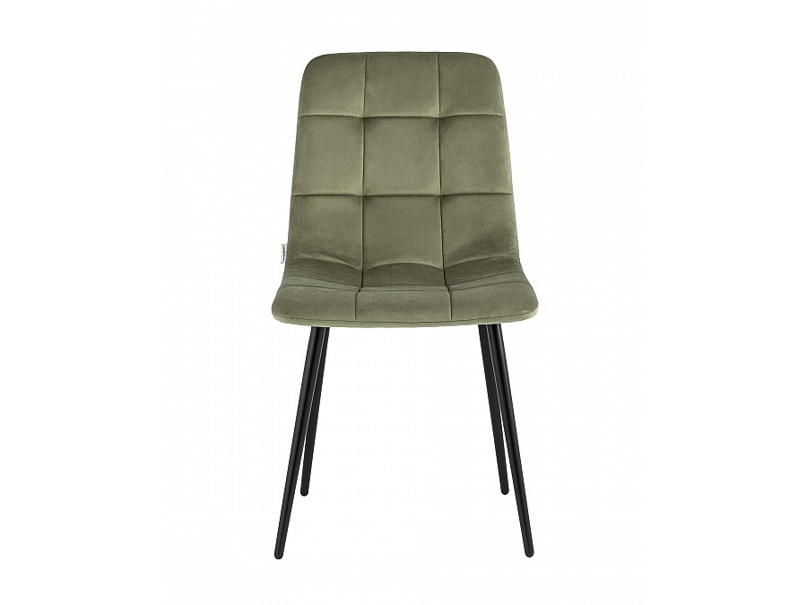Стул Одди велюр пыльно-оливковый