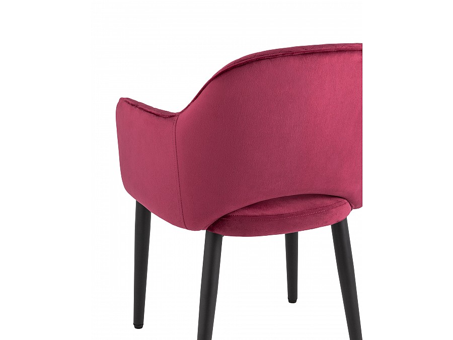 Стул Венера диамант NEW, велюр бордовый NP