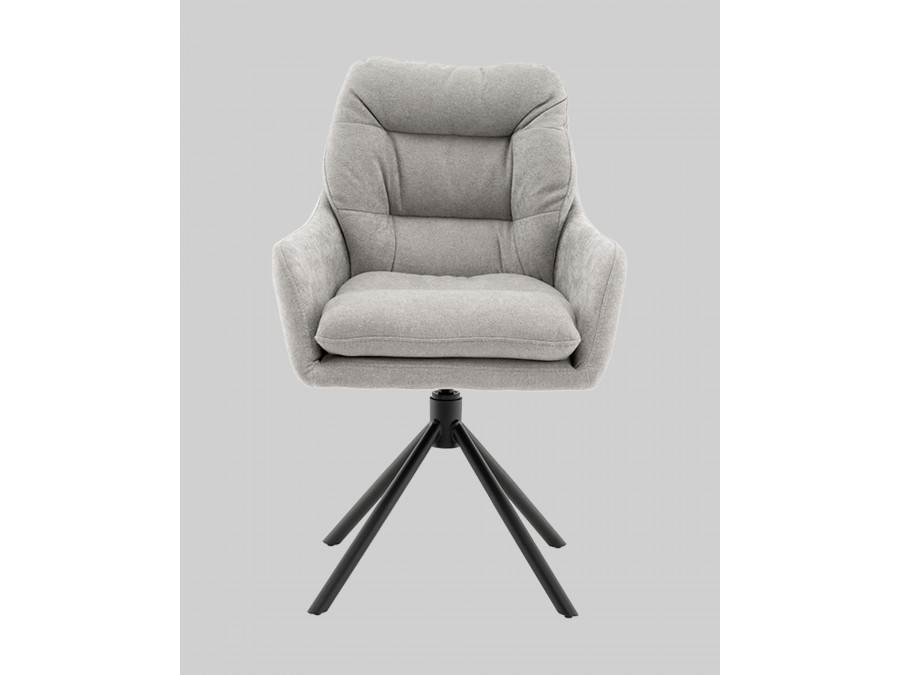 Стул Ральфио букле светло-серый