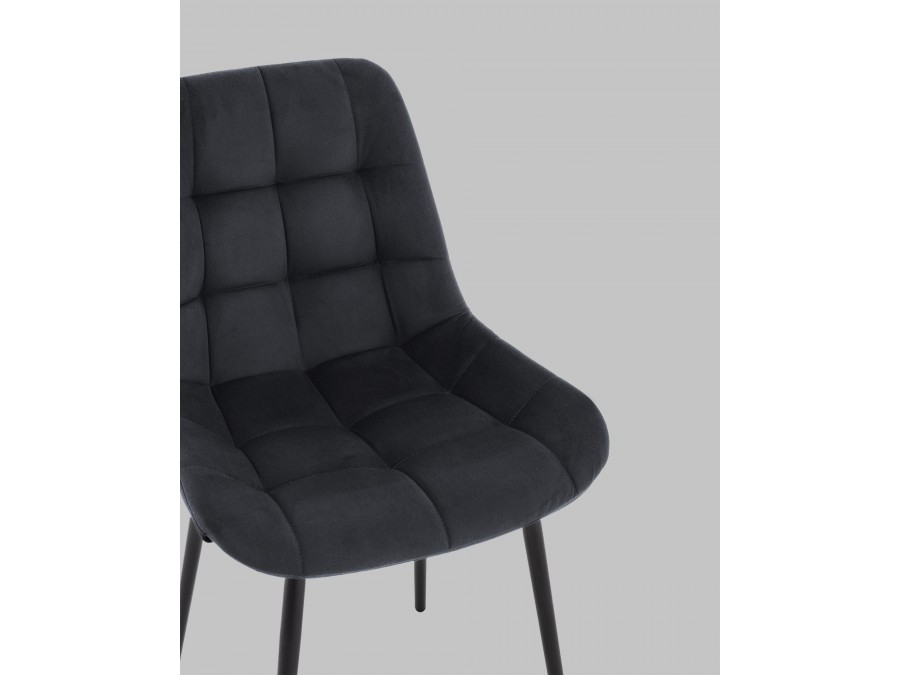 Стул Флекс N велюр черный