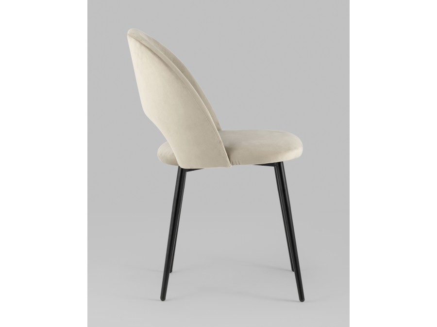 Стул Меган SN велюр бежевый