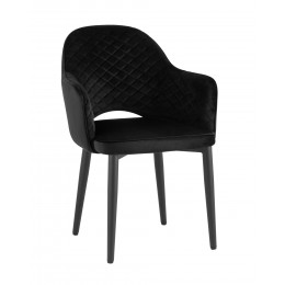 Стул Венера диамант NEW, велюр черный NP