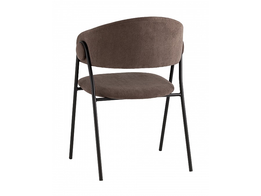 Стул Колин NEW вельвет коричневый