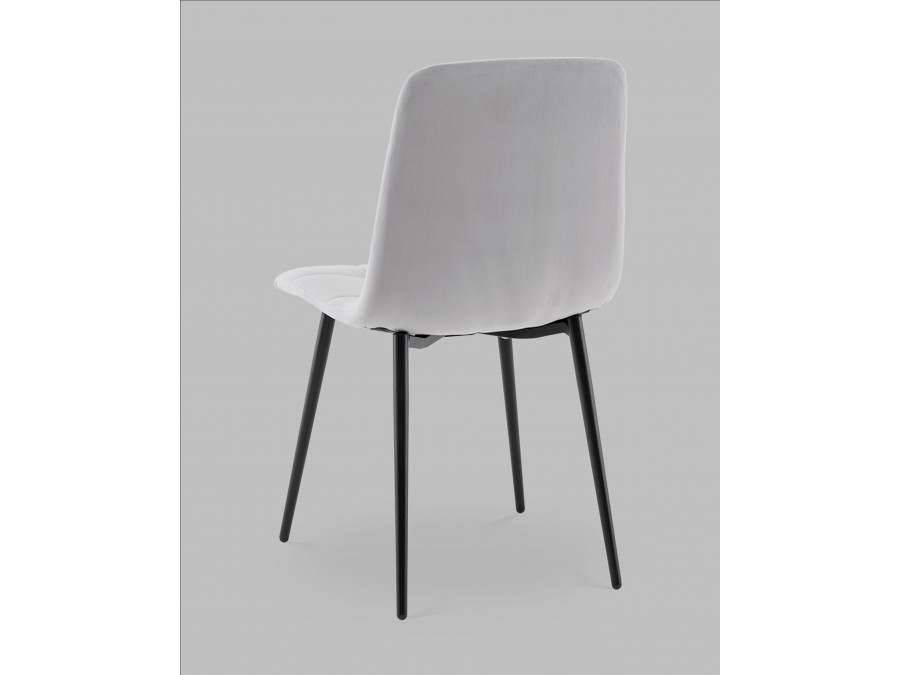 Стул Одди NEW велюр светло-серый