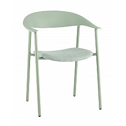Стул Eila с подушкой пластик зеленый