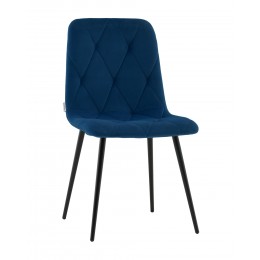 Стул Одди Diamond велюр синий