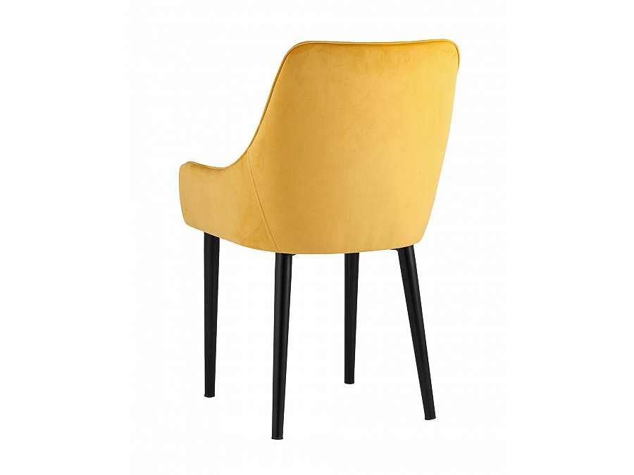 Стул Джоан велюр оранжевый