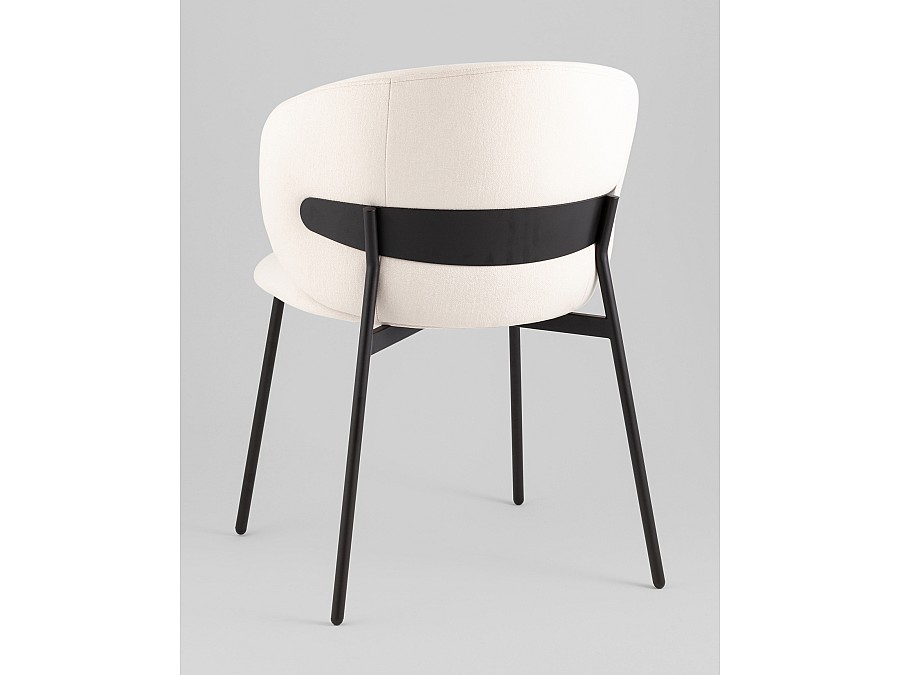 Стул Блейз велюр молочный