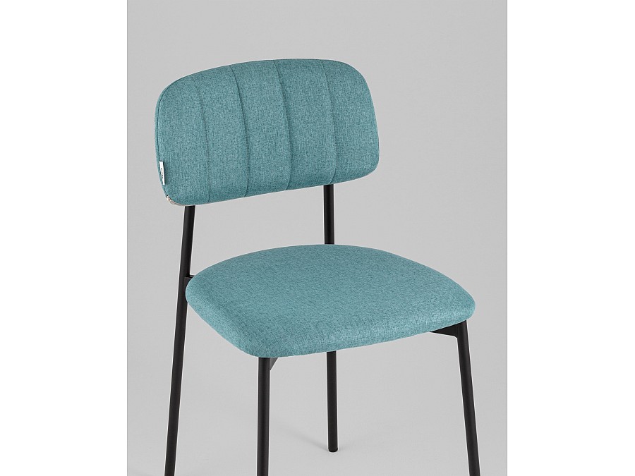 Стул Майло рогожка мятный