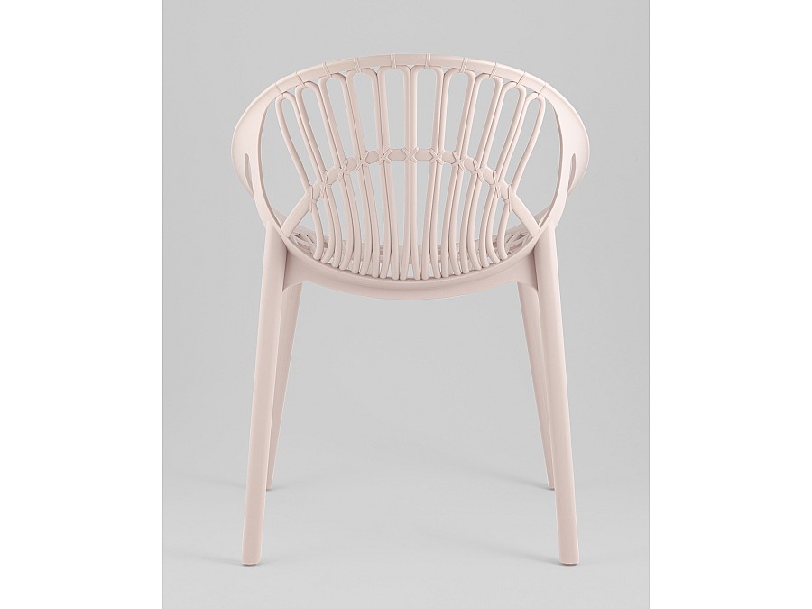 Стул Takeo пластик нежно-розовый