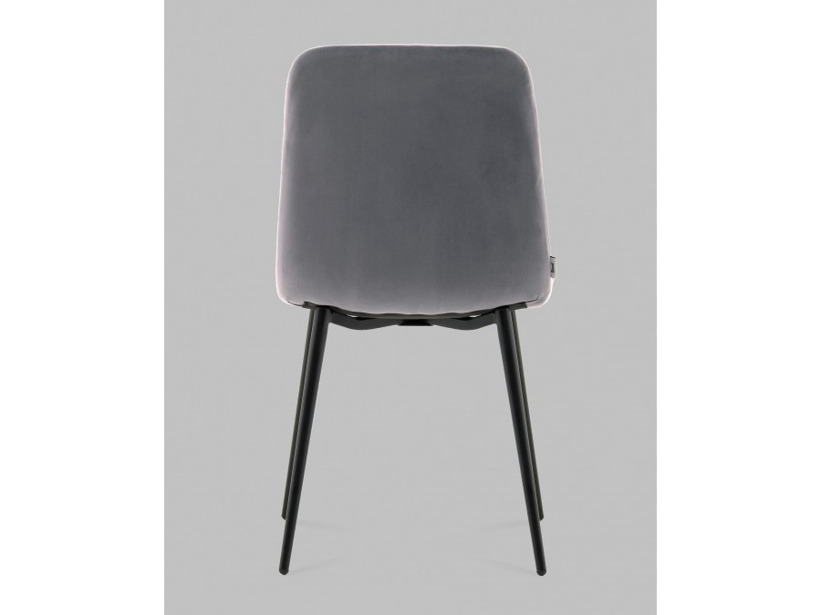 Стул Одди Diamond велюр серый