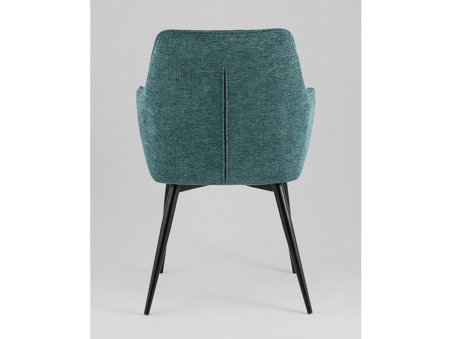 Стул обеденный Lynet рогожка голубой