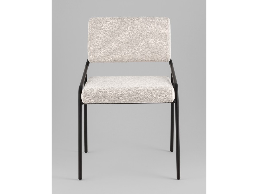 Стул Теллинг шенилл серо-бежевый